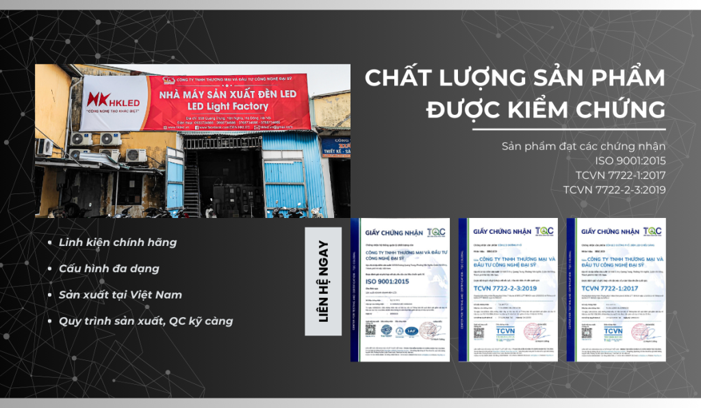 Chứng nhận chất lượng
