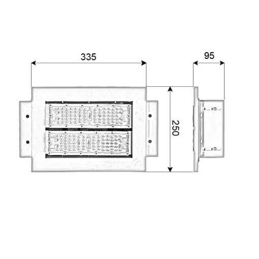 Đèn LED nhà xưởng cây xăng 50W Chất lượng đỉnh cao - Ảnh 4