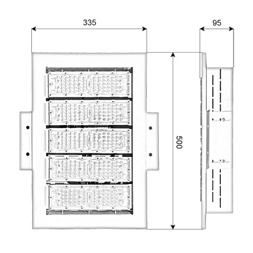 Đèn LED phòng nổ cây xăng 250W Thương hiệu uy tín tại Việt Nam - Ảnh 5
