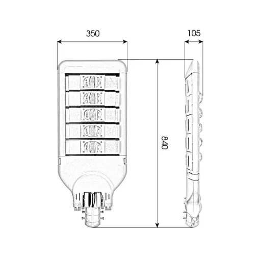Đèn đường cao tốc 250W giá tại nhà máy - D01 - Ảnh 10