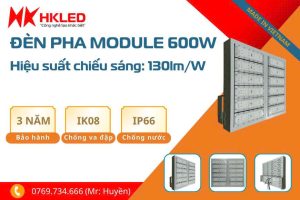 Đèn LED sân bóng đá mini 600w